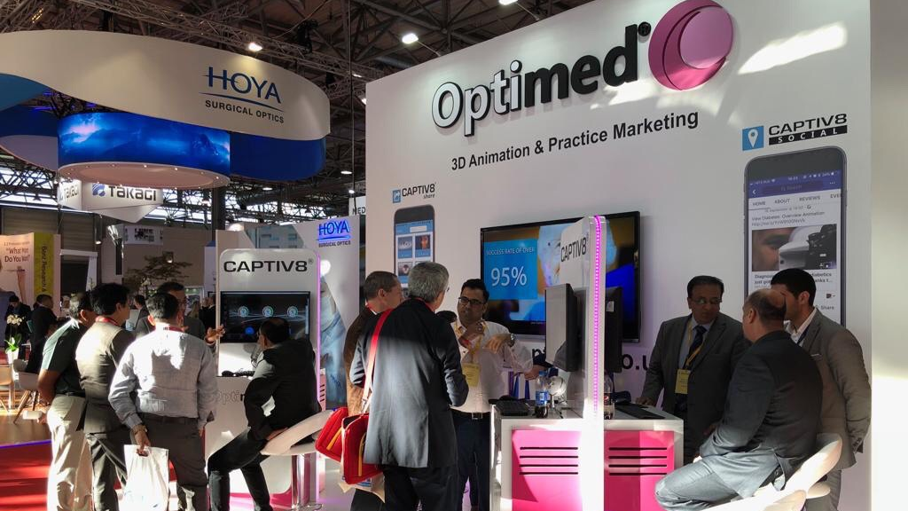 optimed booth optimed e105 escrs